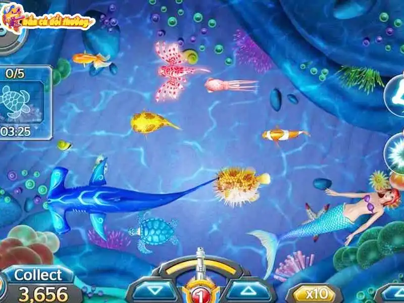 Chiến thuật bắn rỉa rất hiệu quả tại Thiên đường săn cá Chiến thuật bắn rỉa rất hiệu quả tại Thiên đường săn cá