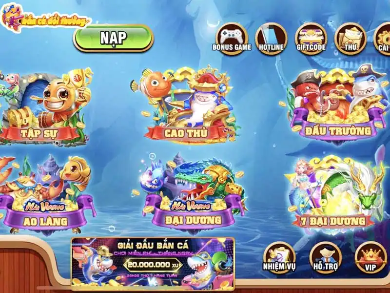 Chọn phòng thích hợp khi chơi bắn cá đổi thưởng Chọn phòng thích hợp khi chơi bắn cá đổi thưởng