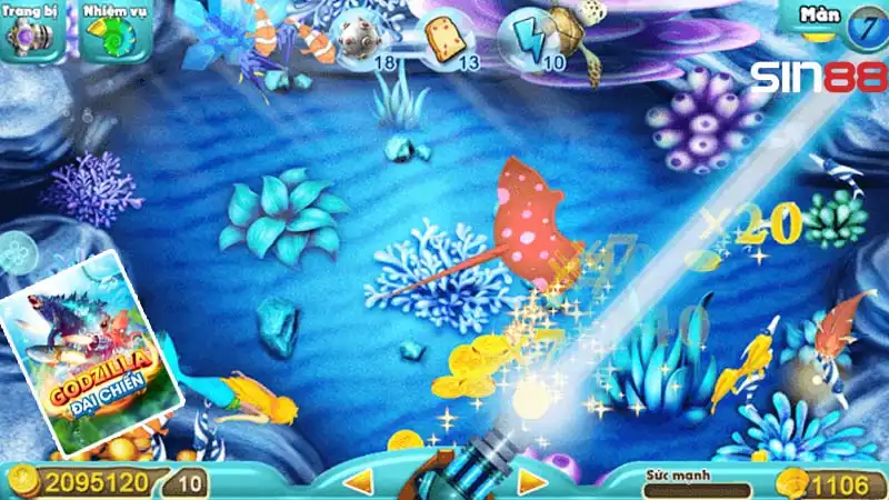 Thủ thuật lựa chọn kỹ năng phù hợp khi bắn cá đổi thưởng