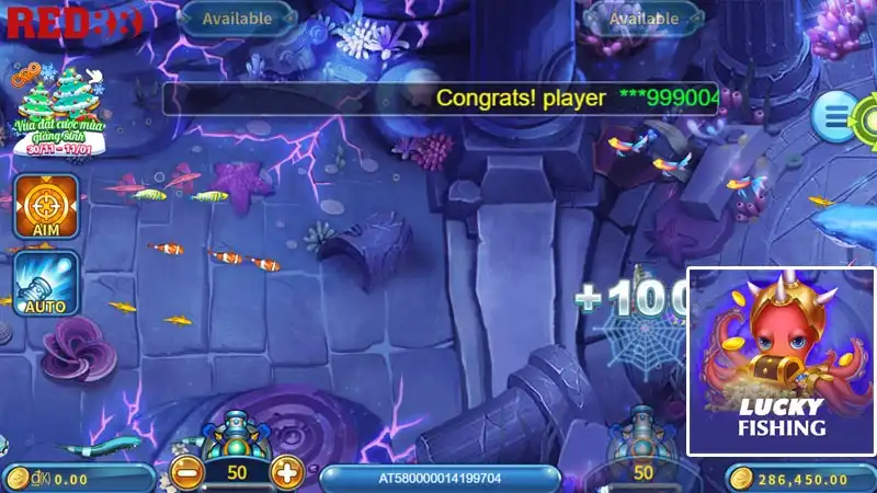 Lucky Fishing có đẳng cấp súng đẹp và khủng Lucky Fishing có đẳng cấp súng đẹp và khủng