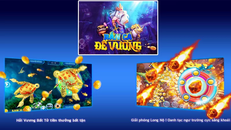 Bắn cá đế vương sở hữu nhiều ưu điểm đặc biệt Bắn cá đế vương sở hữu nhiều ưu điểm đặc biệt