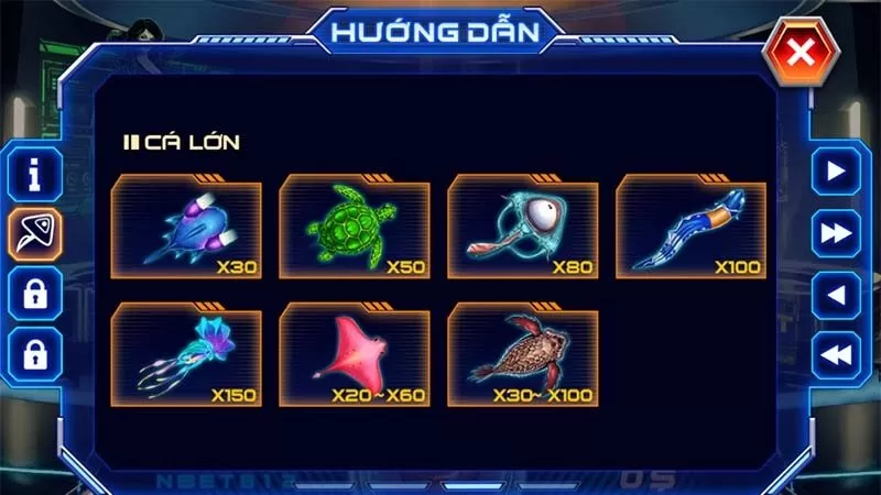 Cuộc xâm lược từ đáy biển là game bắn cá có nhiều nét nổi bật không đâu có Cuộc xâm lược từ đáy biển là game bắn cá có nhiều nét nổi bật không đâu có
